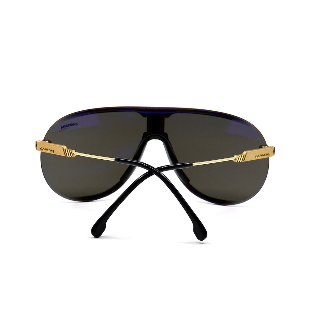BRAND NEW CARRERA SUPERCHAMPION BLACK GREY AVIATOR UNISEX SUNGLASSES - Picture 6 of 9